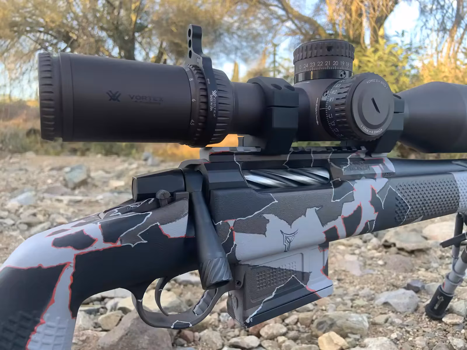 Carnimore custom build featuring professional Duracoat application and expert craftsmanship in Arizona