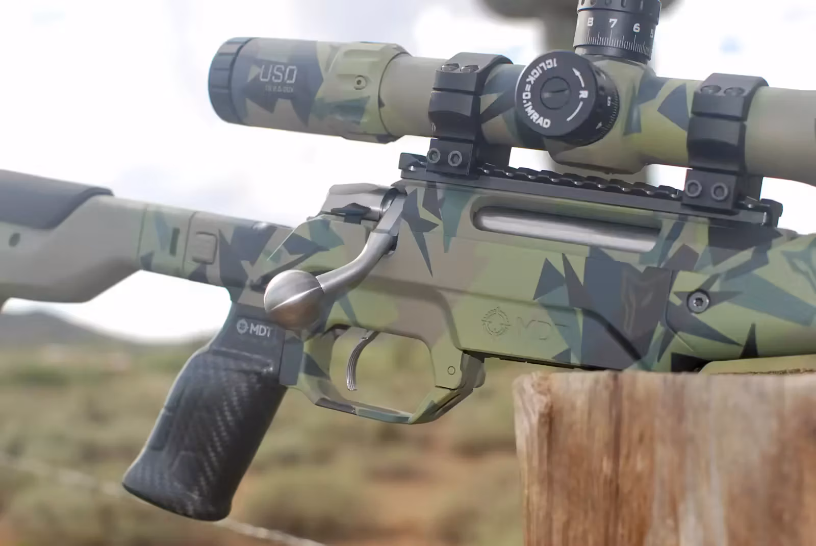 Carnimore custom work featuring professional Duracoat application and precision craftsmanship by Arizona firearms specialist