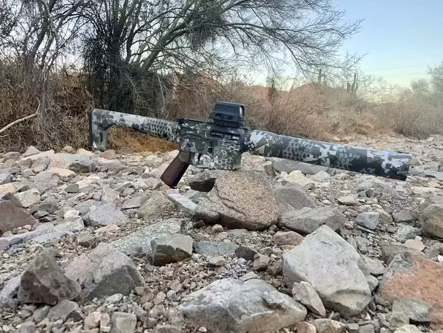 Carnimore custom build featuring professional Duracoat application and expert craftsmanship in Arizona