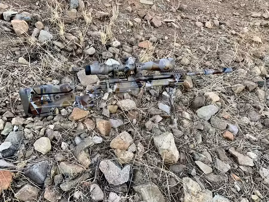 Carnimore custom work featuring professional Duracoat application and precision craftsmanship by Arizona firearms specialist