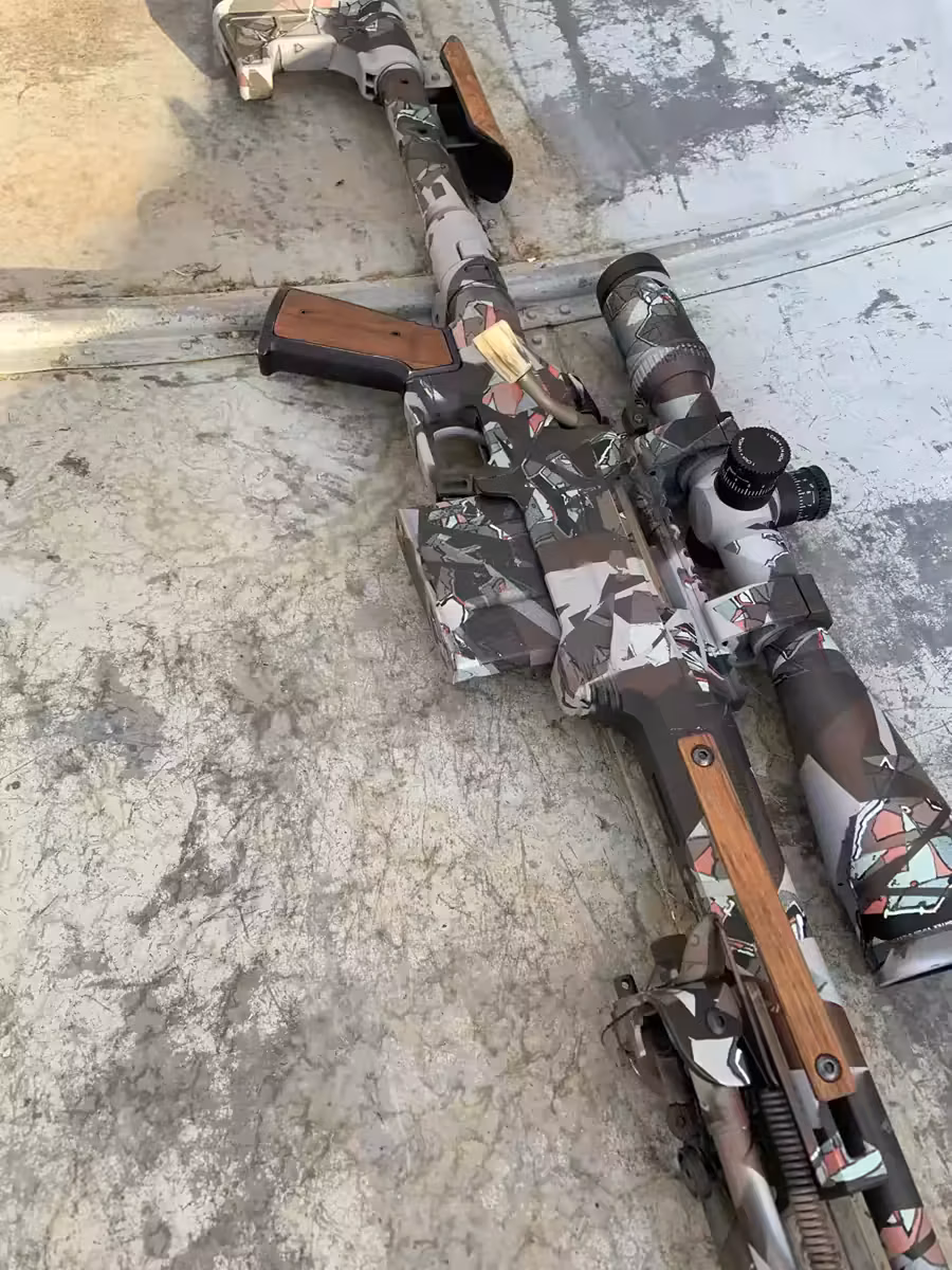 Carnimore custom build featuring professional Duracoat application and expert craftsmanship in Phoenix, Arizona