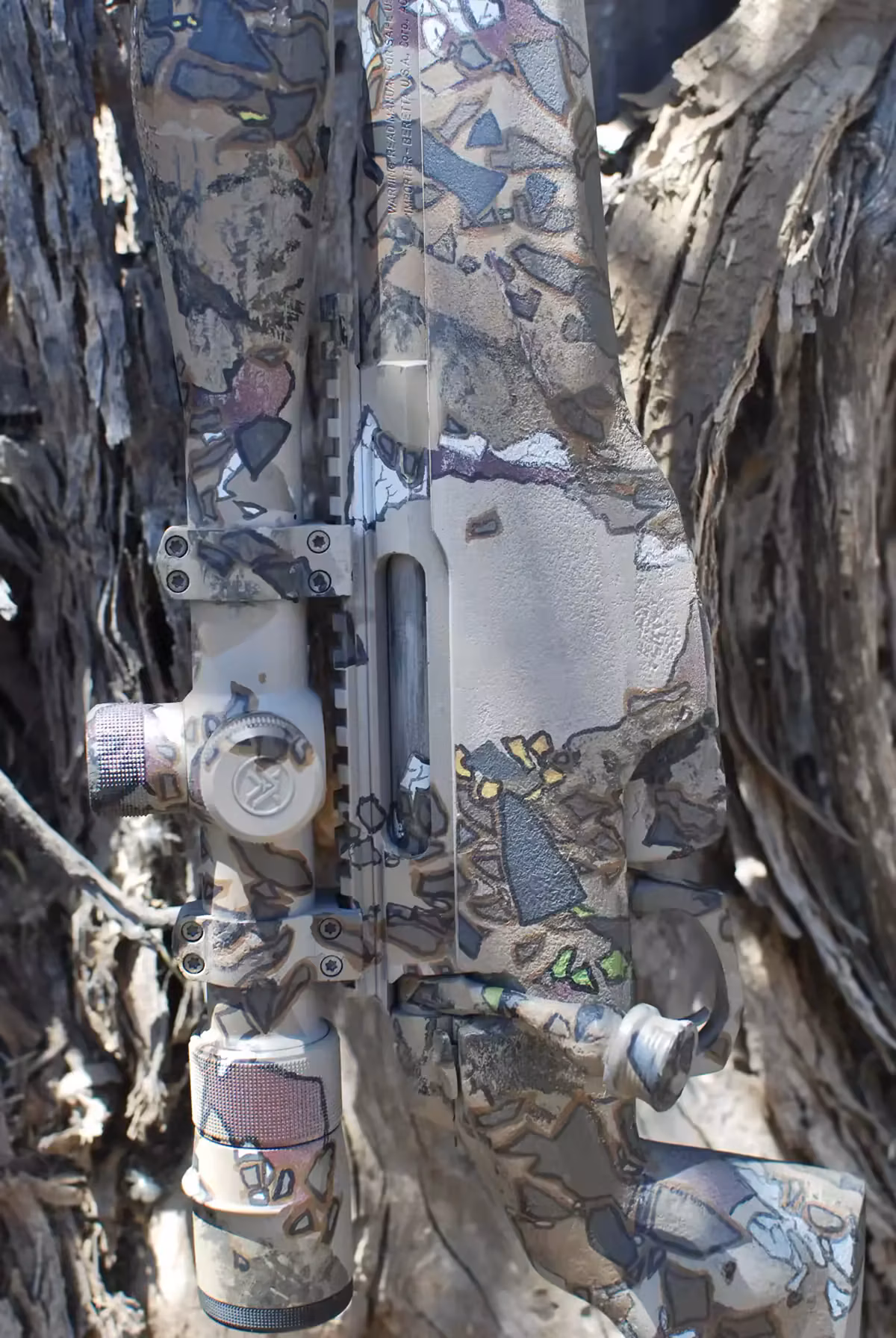 Carnimore custom work displaying precision craftsmanship and Duracoat finishing by Arizona firearms specialist