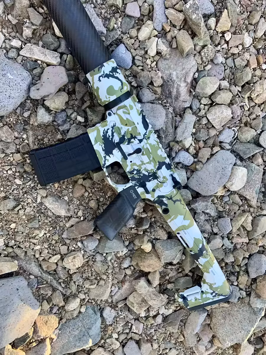 Carnimore custom work displaying precision craftsmanship and Duracoat finishing by Arizona specialist