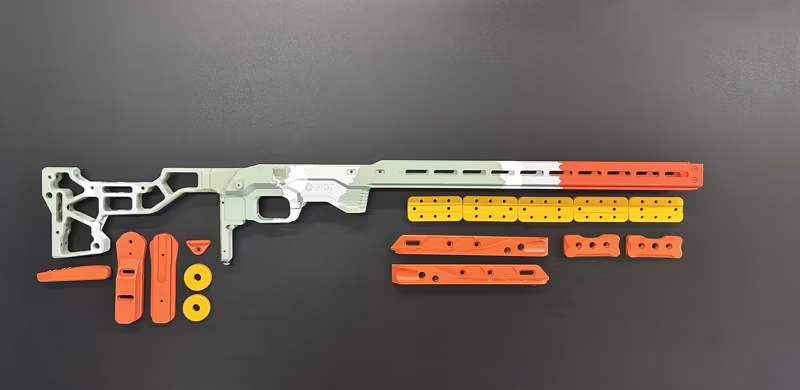 Custom Gulf Racing Inspired Rifle